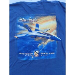 Men's Blue Angels T Shirt Comfort Colors Size XL